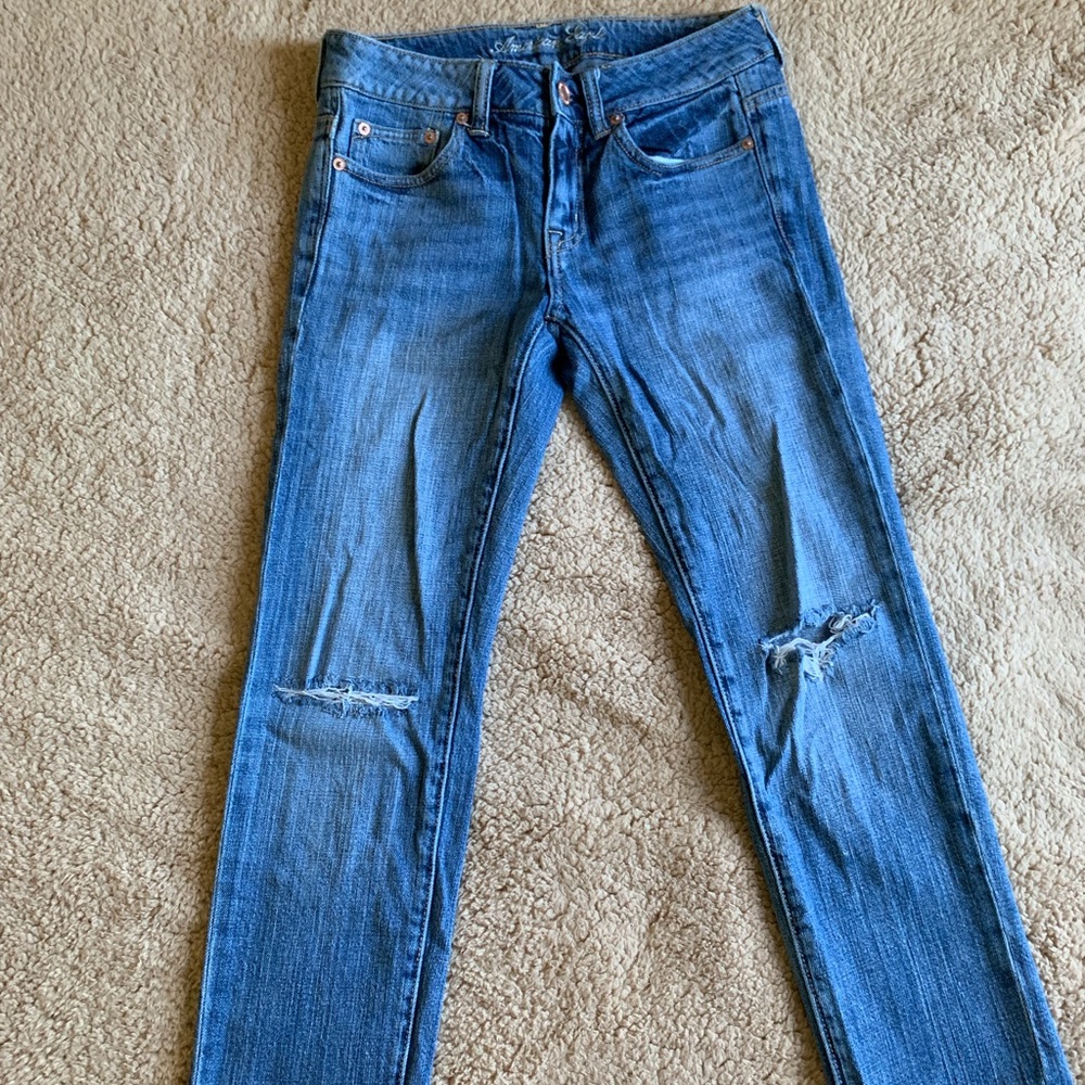 american eagle capris